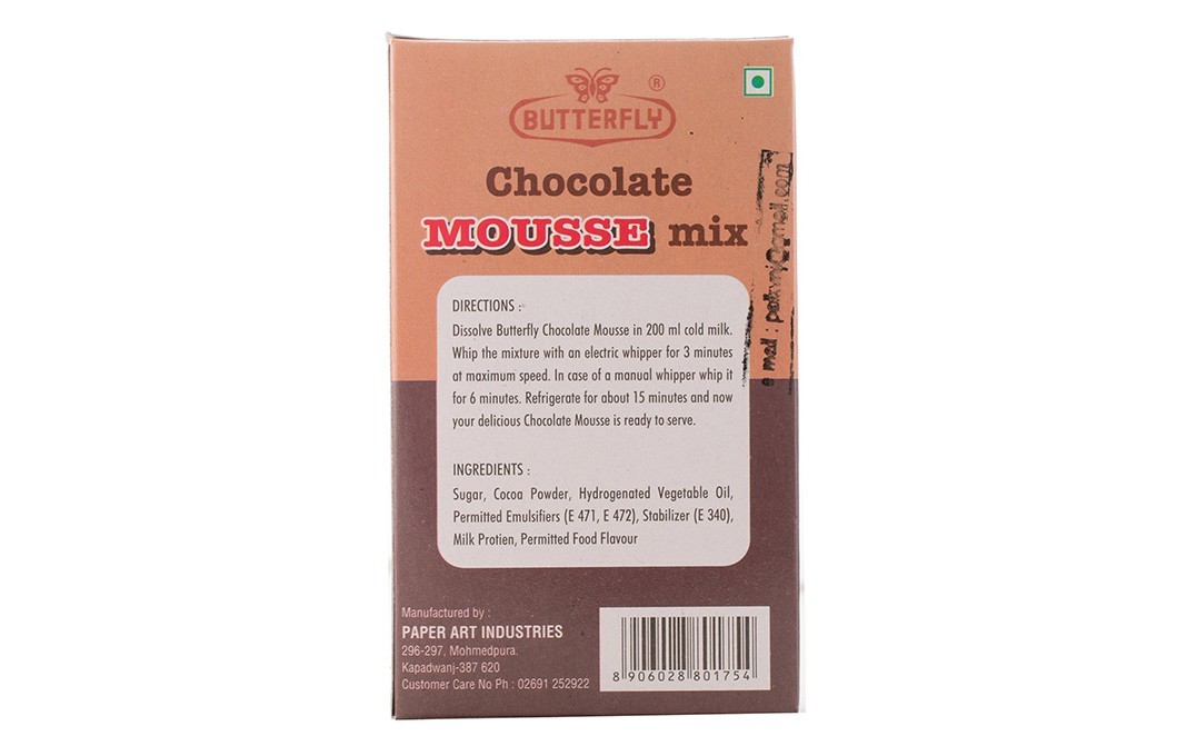 Butterfly Chocolate Mousse Mix    Pack  100 grams